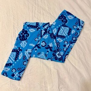 Lularoe Blue Leggings